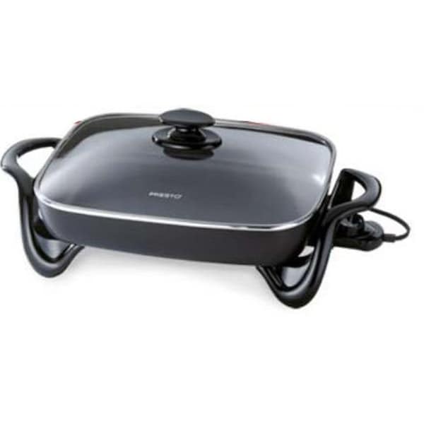 National Presto 06852 16 in. Electric Skillet with Glass Cover 6852 - main